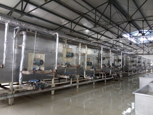 Food ingredient processing line