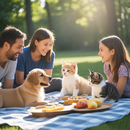 Family and pets